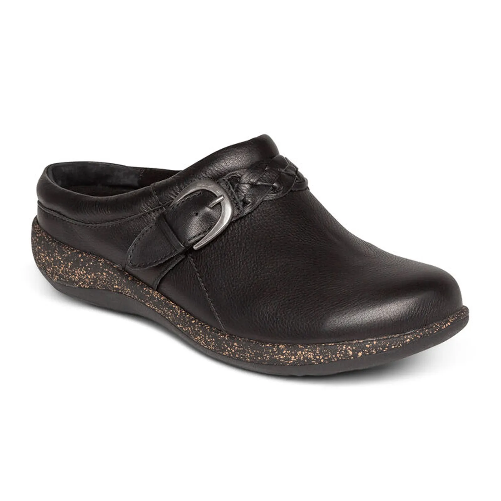 Aetrex Libby Clog (Women) - Black