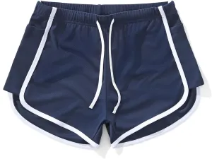 AIMPACT Mens Mesh Shorts 3 Inch Running Gym Athletic Workout Bodybuilding Booty Track Shorts Vintage Fitted Short