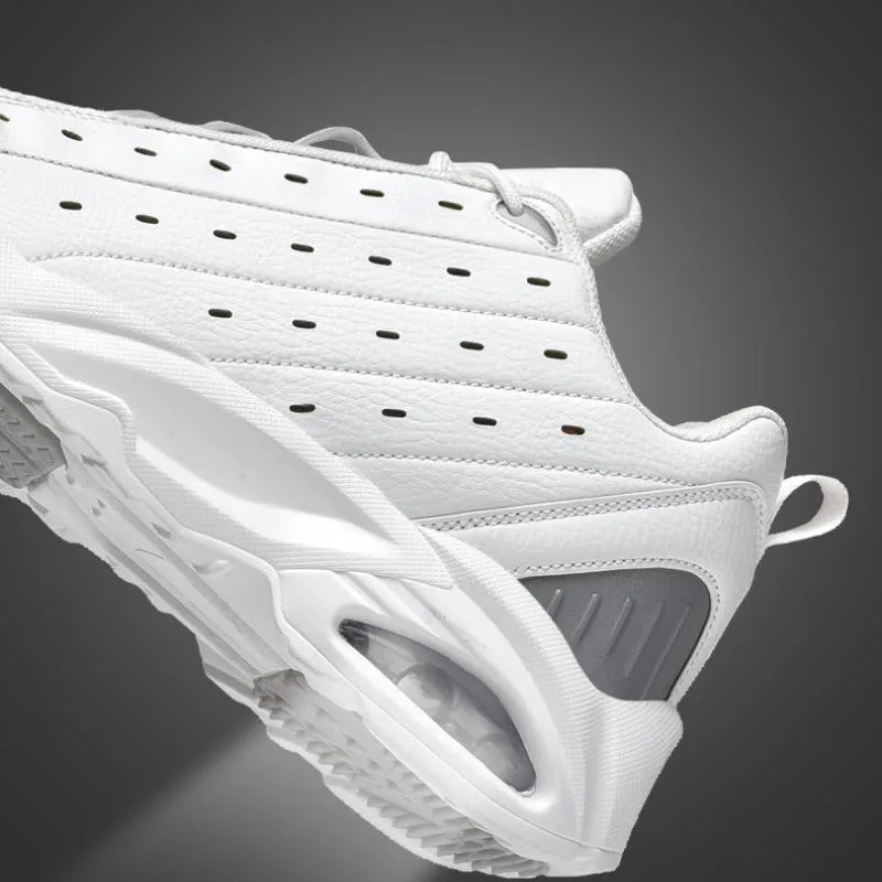 Air Cushion Oversized Leather Breathable Casual Sneakers