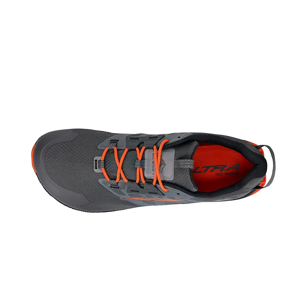 ALTRA LONE PEAK ALL-WTHR ATR 7 GRAY/ORANGE - MENS