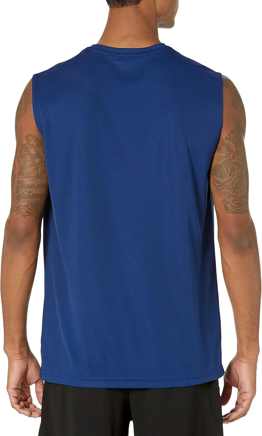 Amazon Essentials Men's Active Performance Tech Muscle Tank, Pack of 2