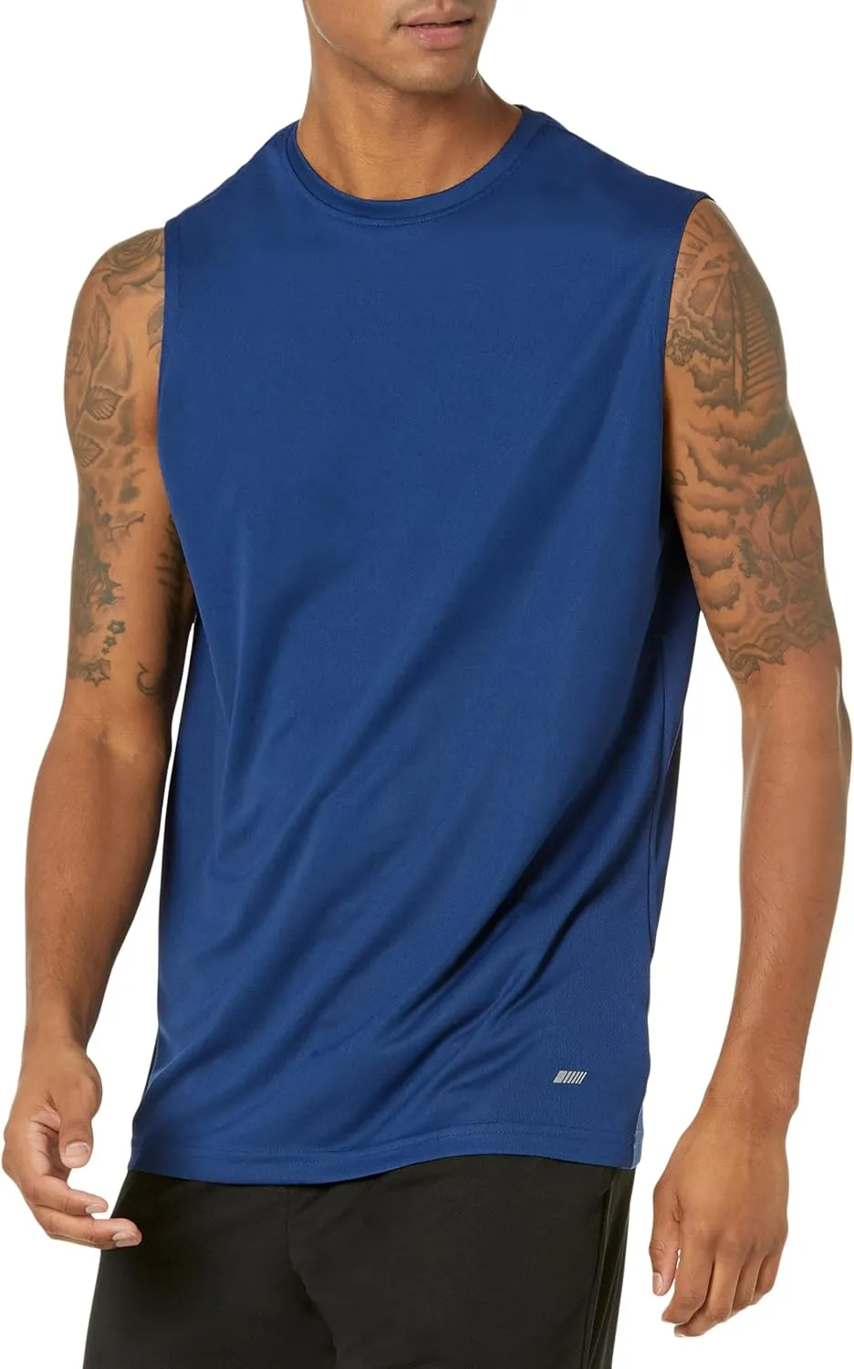 Amazon Essentials Men's Active Performance Tech Muscle Tank, Pack of 2