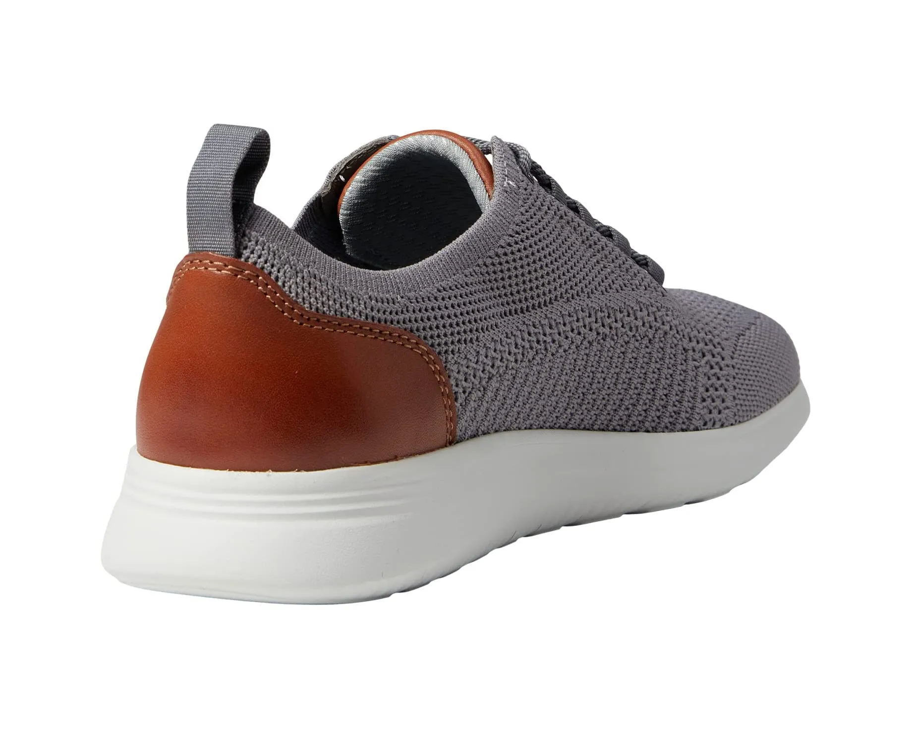 Amherst Knit U Throat Johnston & Murphy Sneakers, Gray