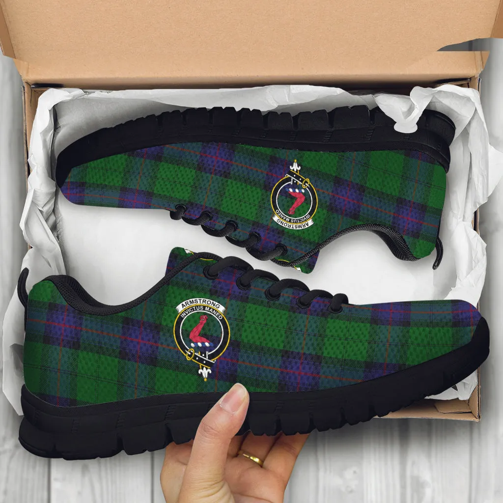 Armstrong Tartan Sneakers with Family Crest