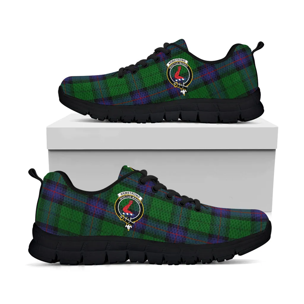 Armstrong Tartan Sneakers with Family Crest