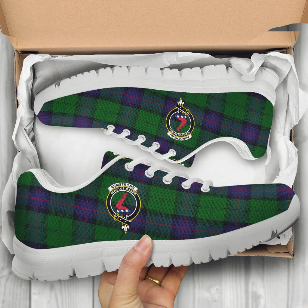 Armstrong Tartan Sneakers with Family Crest