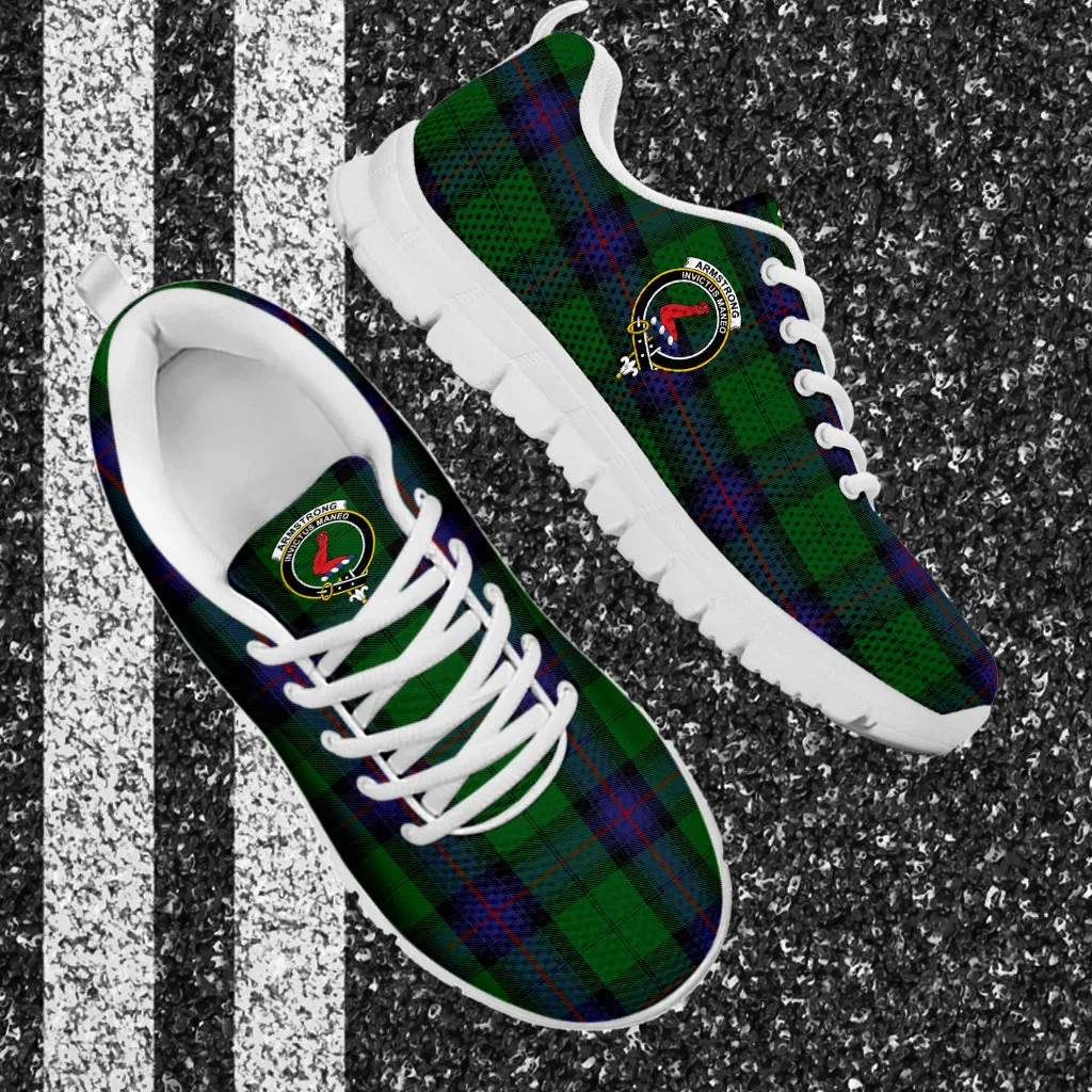 Armstrong Tartan Sneakers with Family Crest