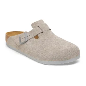 Birkenstock Boston Narrow Clog (Women) - Stone Coin Suede