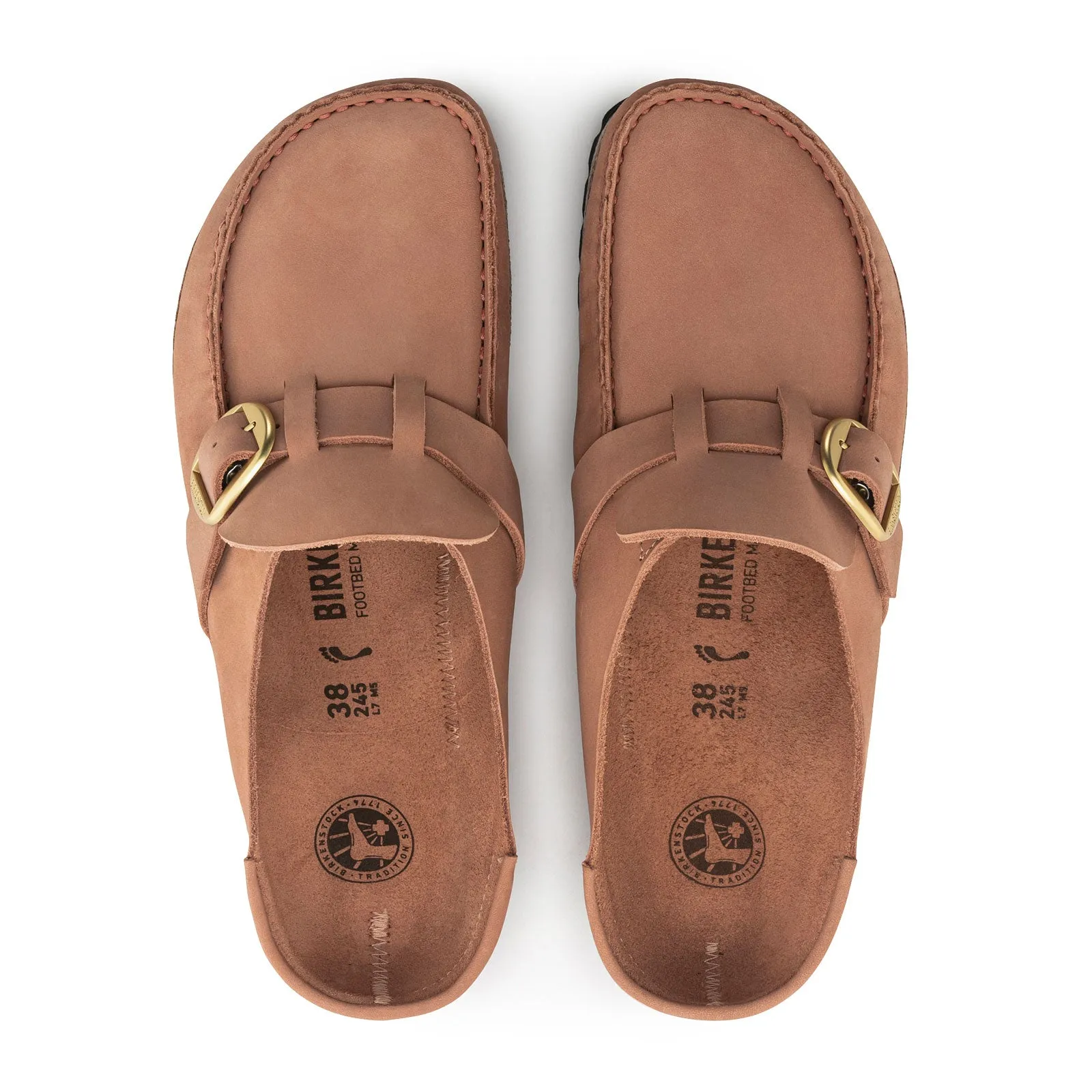Birkenstock Buckley Clog (Women) - Old Rose Nubuck