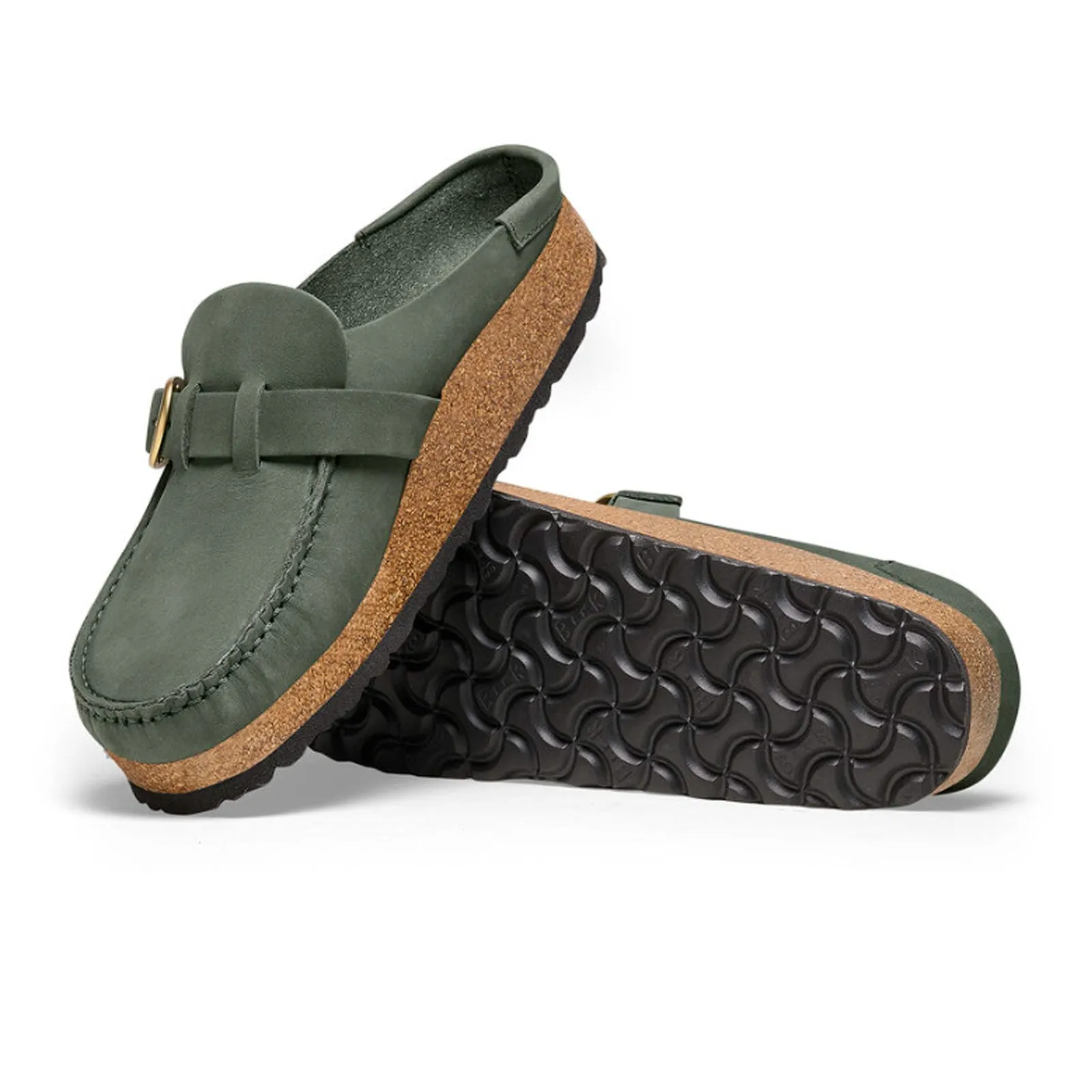 Birkenstock Buckley Clog (Women) - Thyme Nubuck