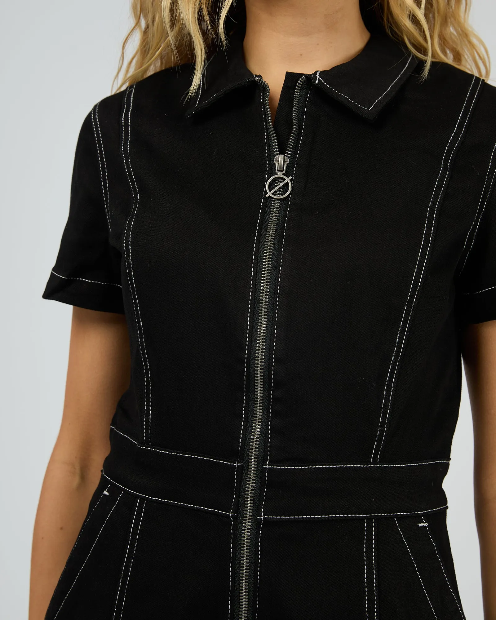 Boston Playsuit Black