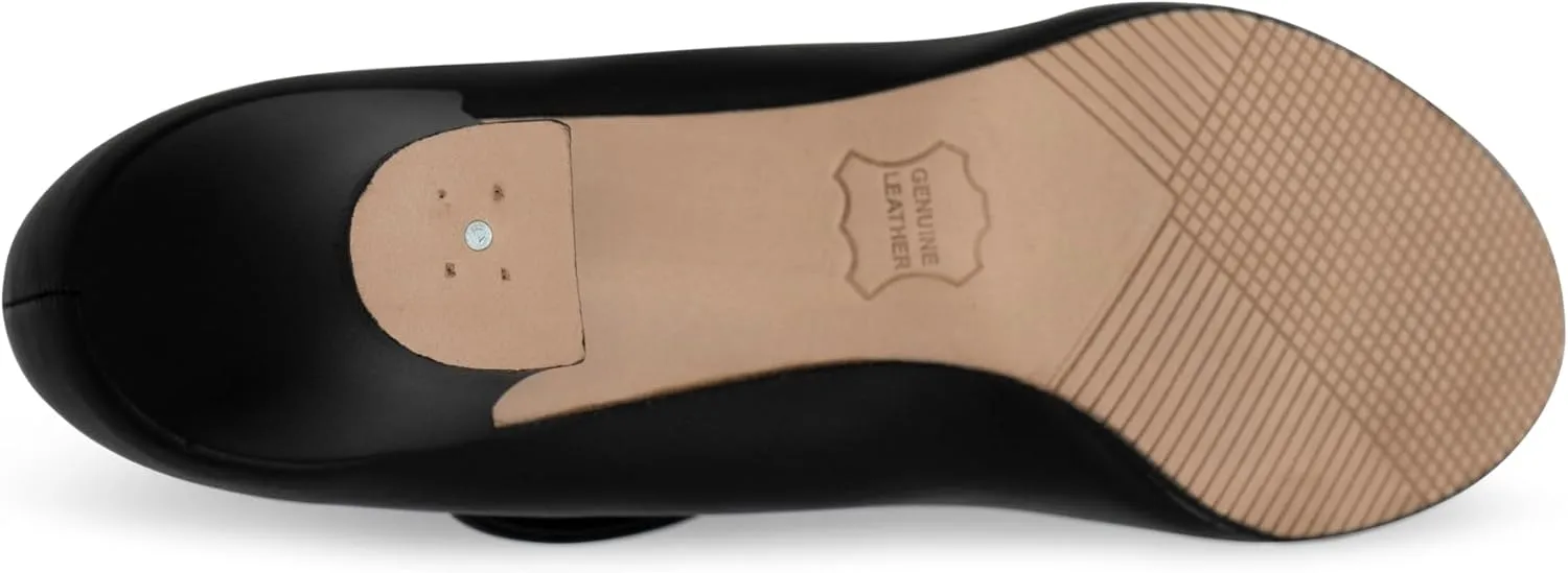 Capezio Womens Junior Footlight Character Dance Shoes, Professional Dance Shoes for Women Suitable for Many Dance Styles, Comfortable & Supportive Dance Heels