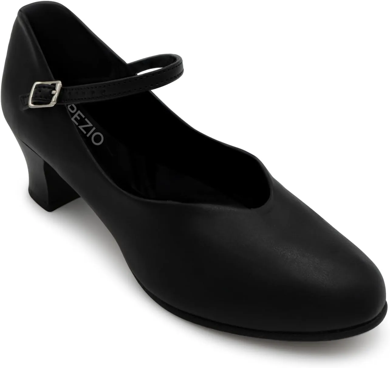 Capezio Womens Junior Footlight Character Dance Shoes, Professional Dance Shoes for Women Suitable for Many Dance Styles, Comfortable & Supportive Dance Heels