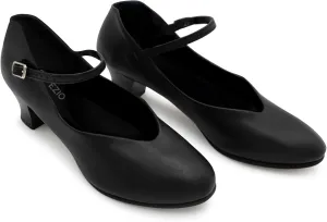 Capezio Womens Junior Footlight Character Dance Shoes, Professional Dance Shoes for Women Suitable for Many Dance Styles, Comfortable & Supportive Dance Heels
