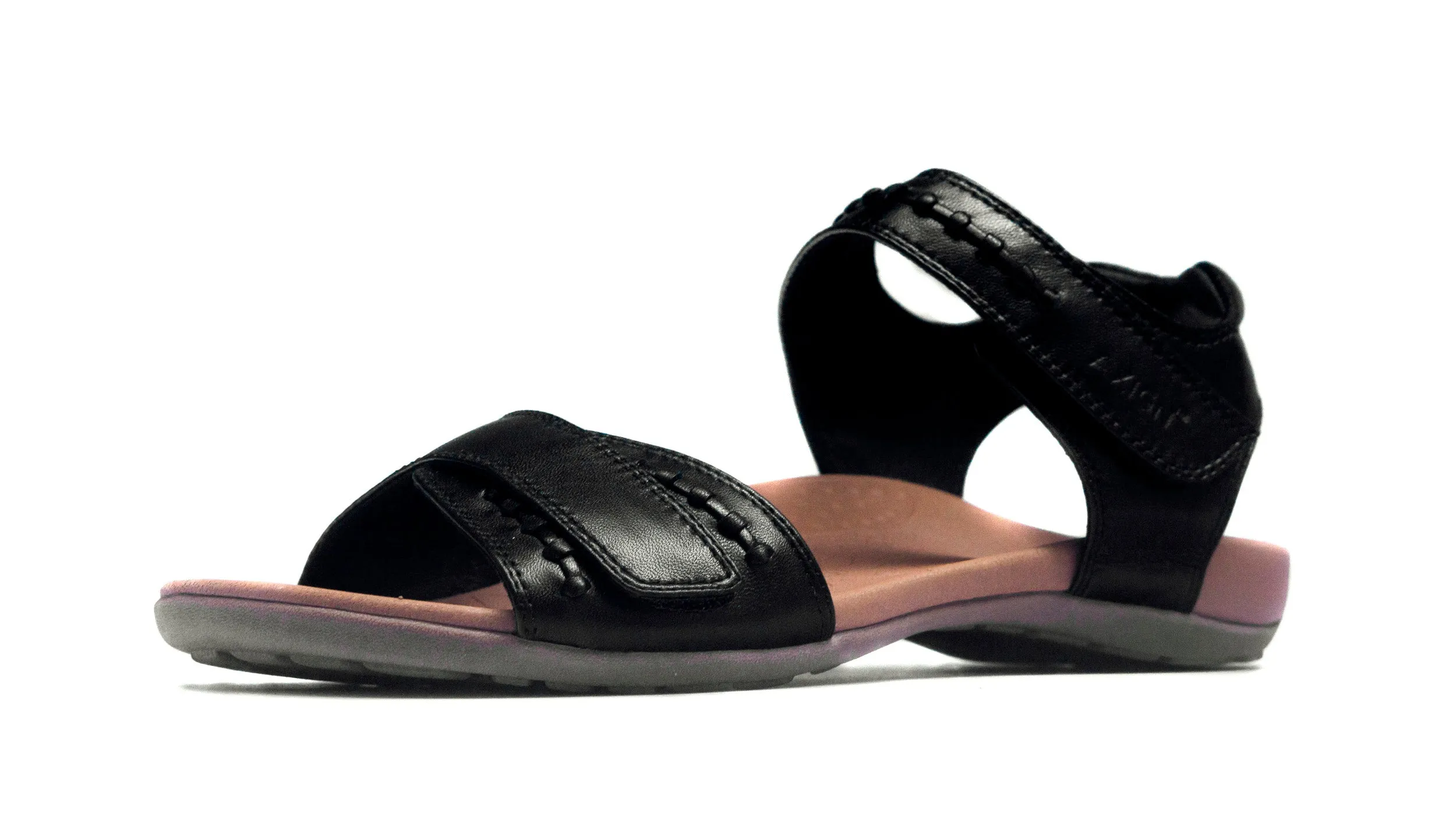 Caroline Orthotic Sandals - Black
