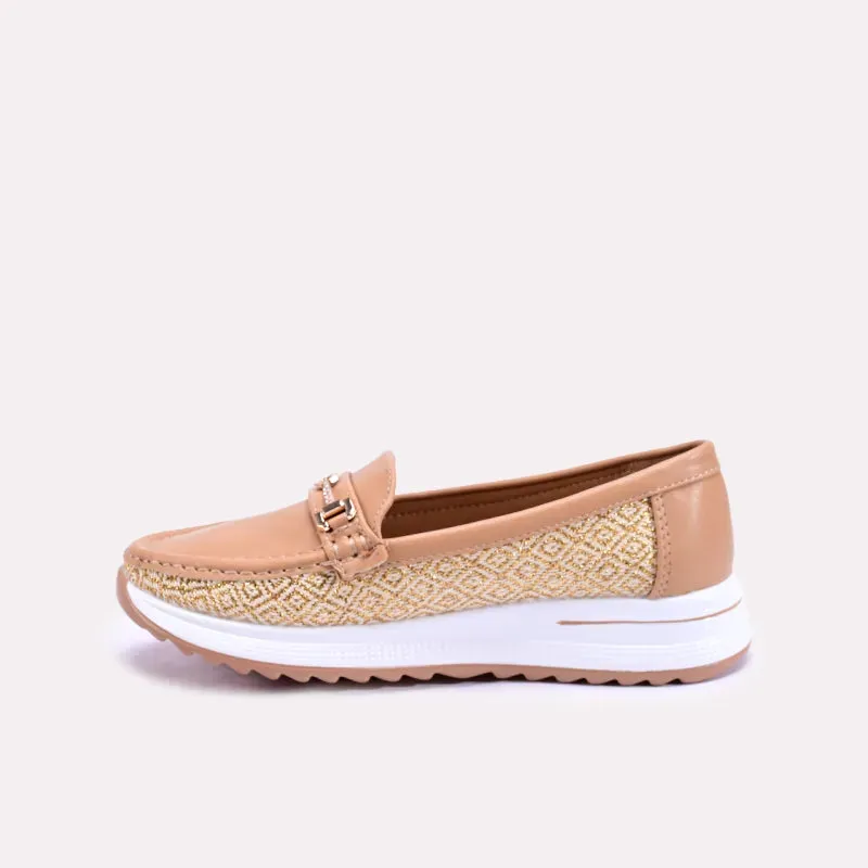 Cecilia Fawn Fancy Loafer Pumps 0431338