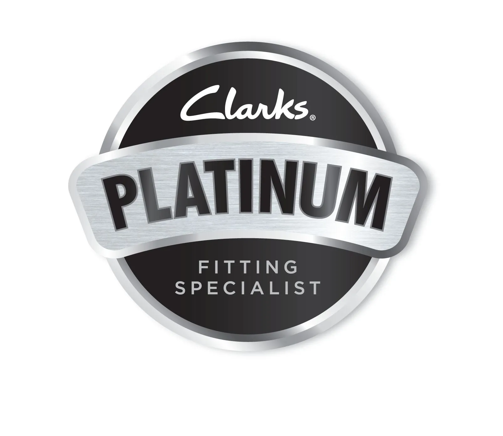 CLARKS DAYTONA E WIDTH SENIOR - BLACK