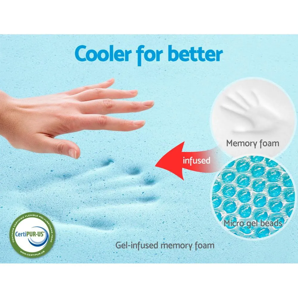 Cool Gel Memory Foam Mattress Queen Size