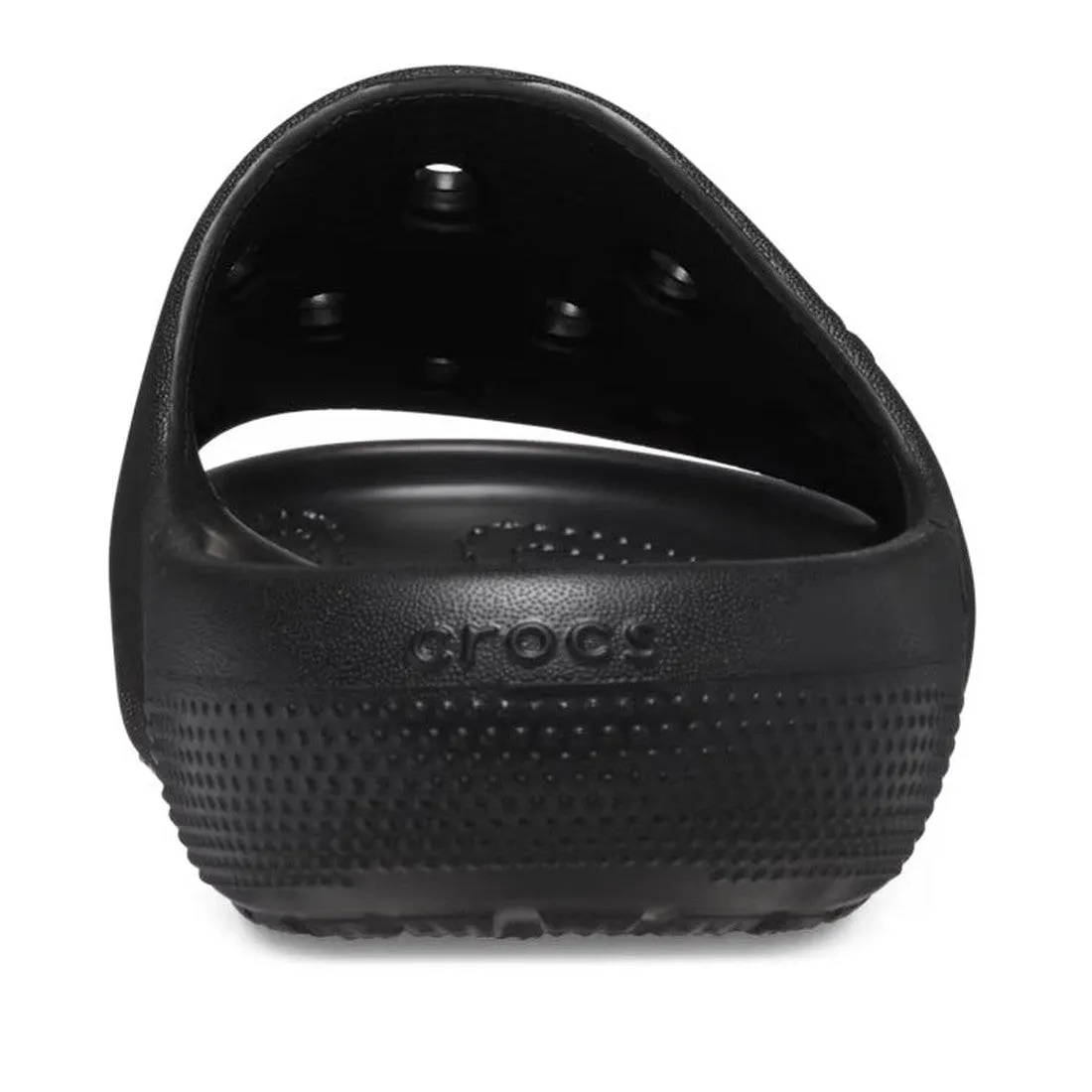 Crocs Classic Slide V2 Black - Adult - Clearance Not Returnable