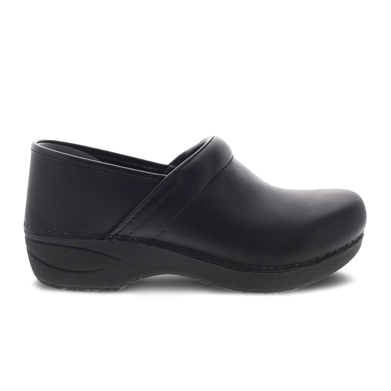 Dansko XP 2.0 Clog (Women) - Black Waterproof Pull Up