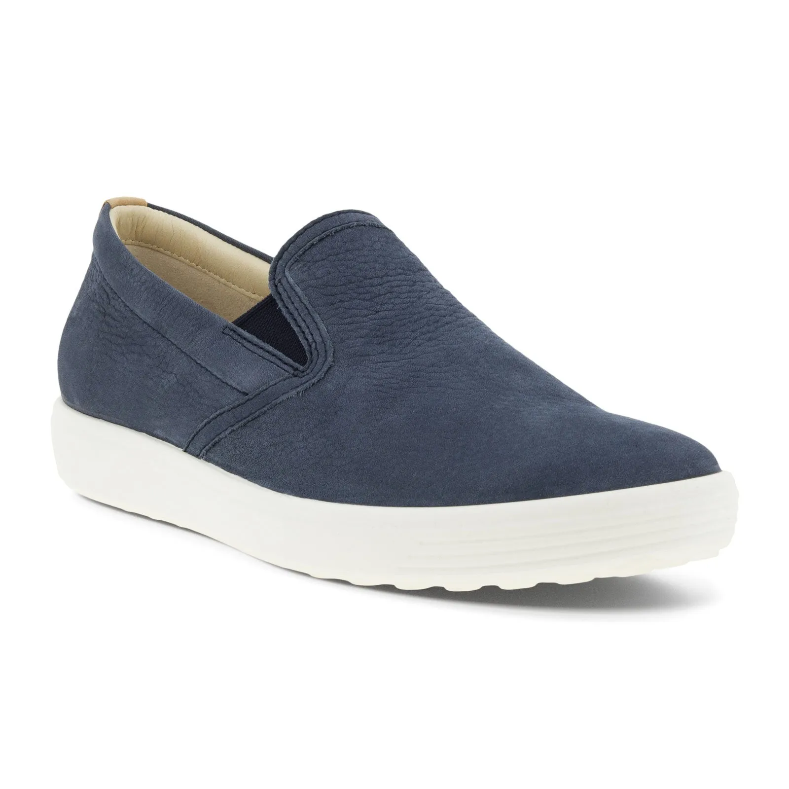 ECCO Soft 7 Casual Slip On (Women) - Marine/Powder