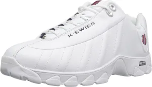 K-Swiss Men's ST329 CMF Sneaker, Wide Tennis Dad Walking Shoes Leather Upper