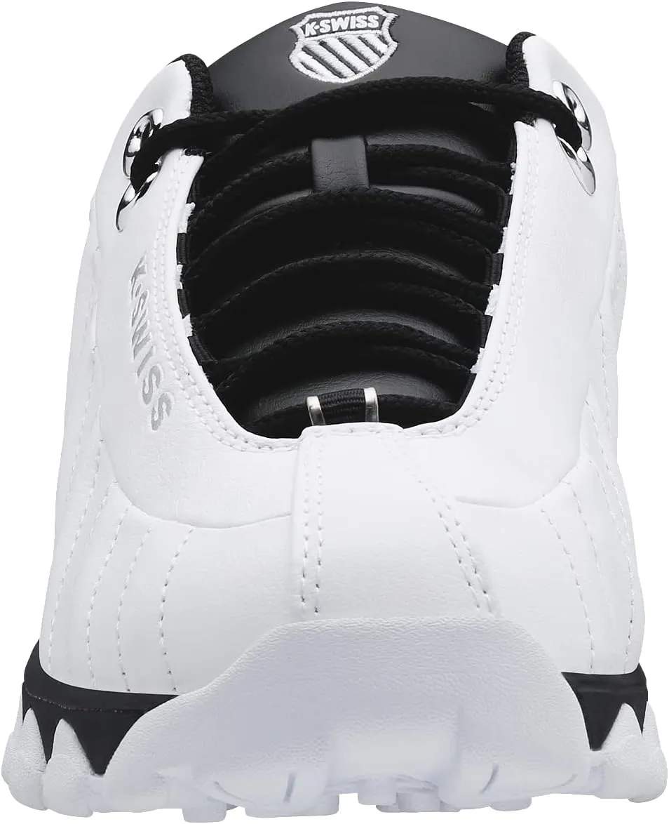 K-Swiss Men's ST329 CMF Sneaker, Wide Tennis Dad Walking Shoes Leather Upper