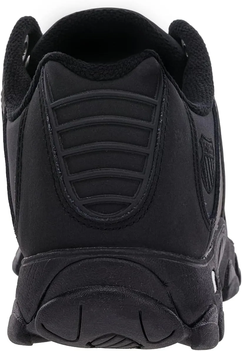 K-Swiss Men's ST329 CMF Sneaker, Wide Tennis Dad Walking Shoes Leather Upper