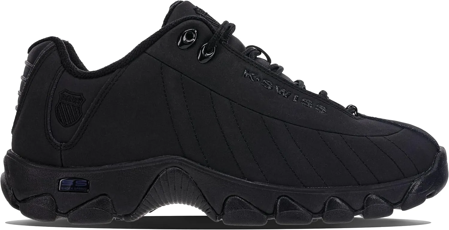 K-Swiss Men's ST329 CMF Sneaker, Wide Tennis Dad Walking Shoes Leather Upper