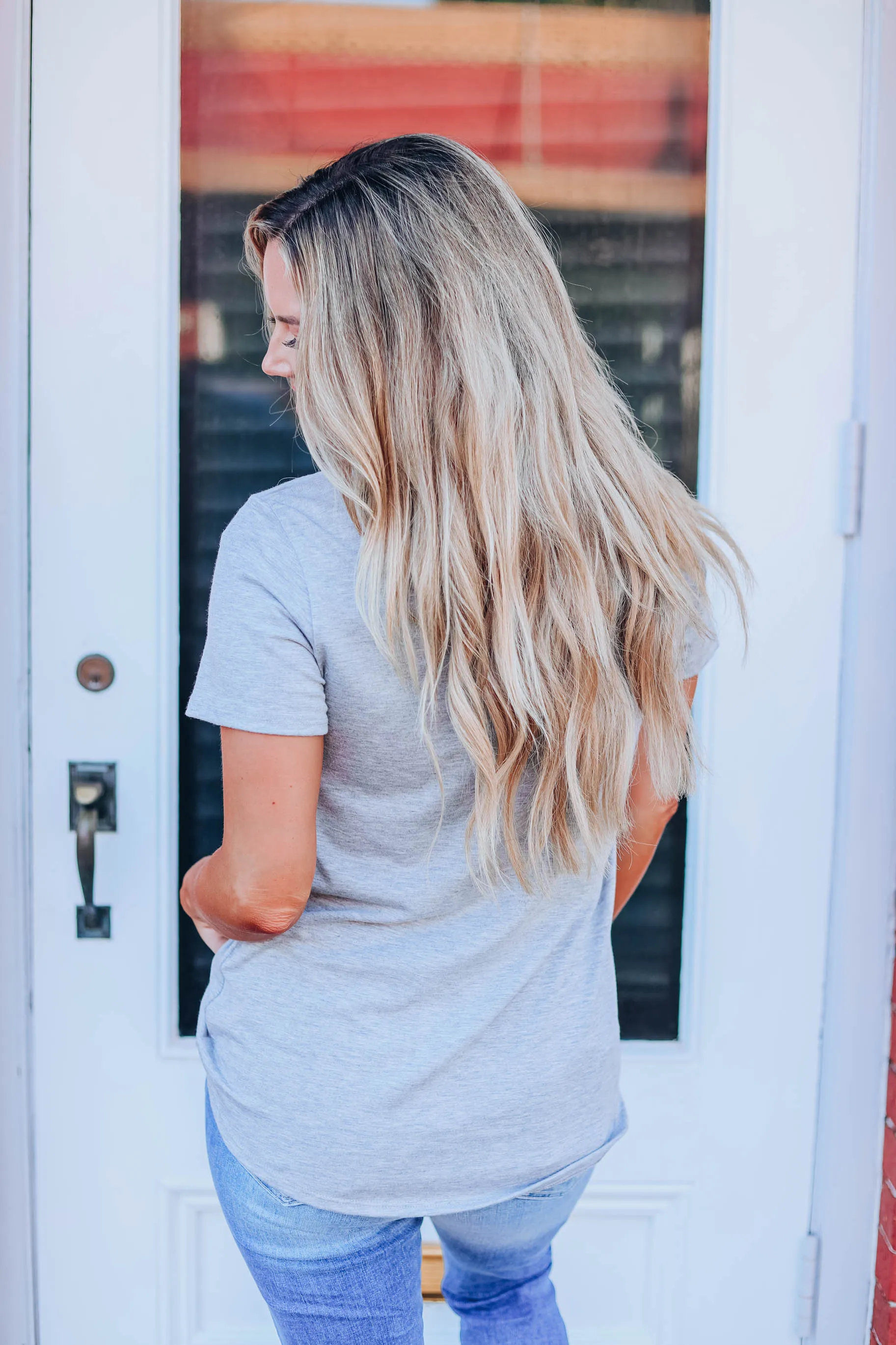 Keepin' It Simple Top - Grey