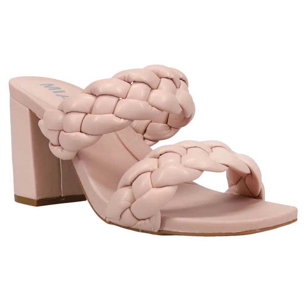 Maine Braided Block Heel Sandals