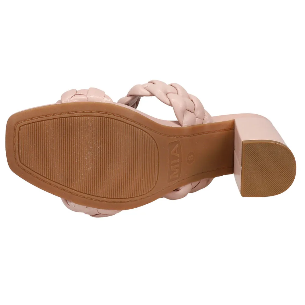 Maine Braided Block Heel Sandals