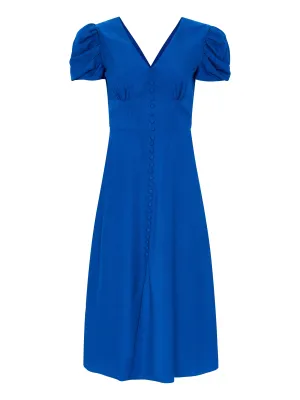 Margot Dress in Lapis Blue