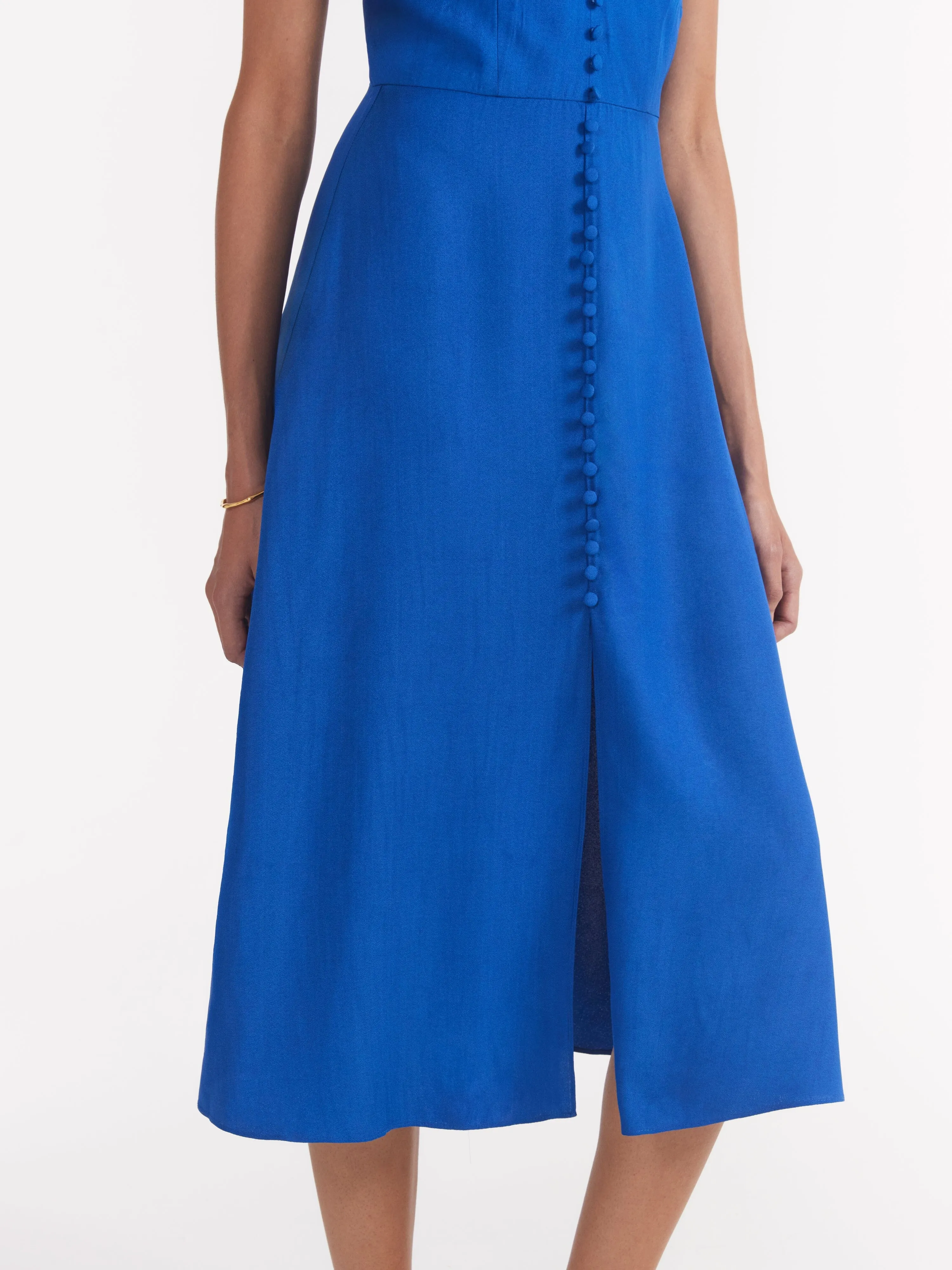 Margot Dress in Lapis Blue