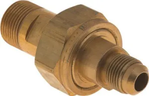 Mec Space-Saver Dielectric Union 3/4 Inch  Mnpt X 1/2 Inch  Male Flare Brass