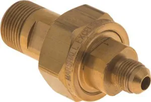 Mec Space-Saver Dielectric Union 3/4 Inch  Mnpt X 3/8 Inch  Male Flare Brass