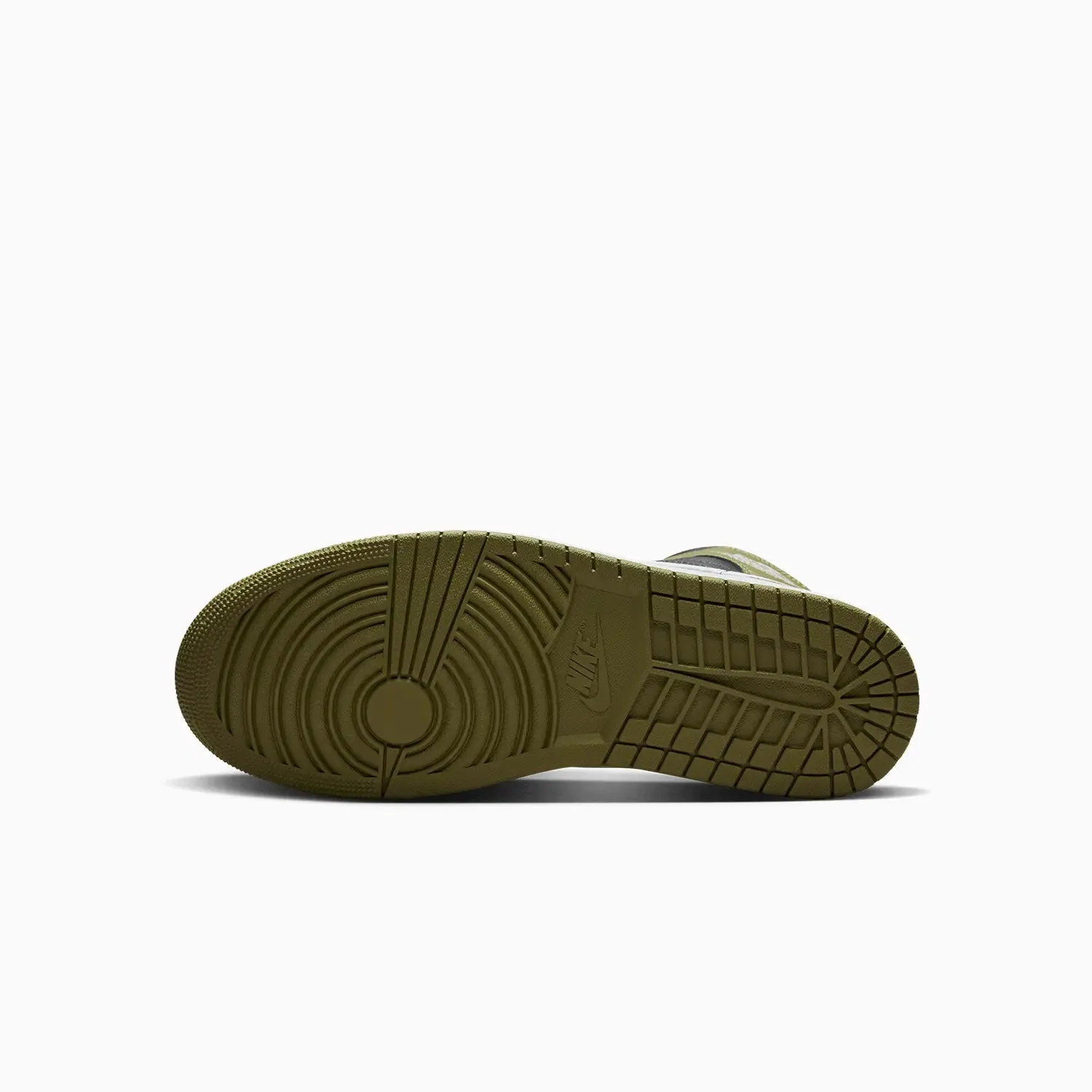 Men's Air Jordan 1 Mid "Black Medium Olive"