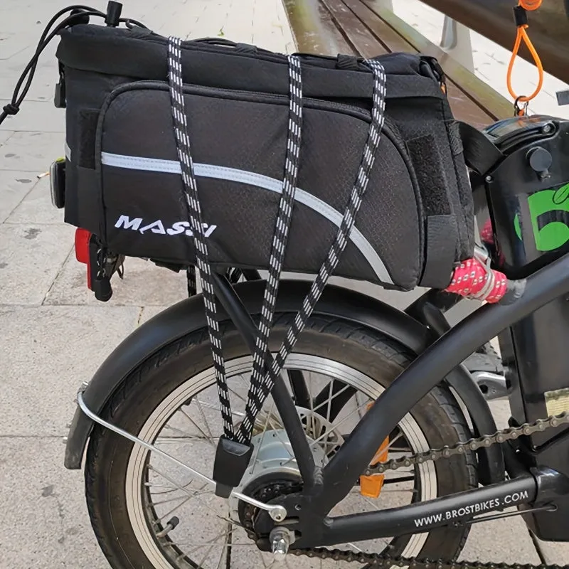 Mountain Bike Trunk Support and Elastic Belt System