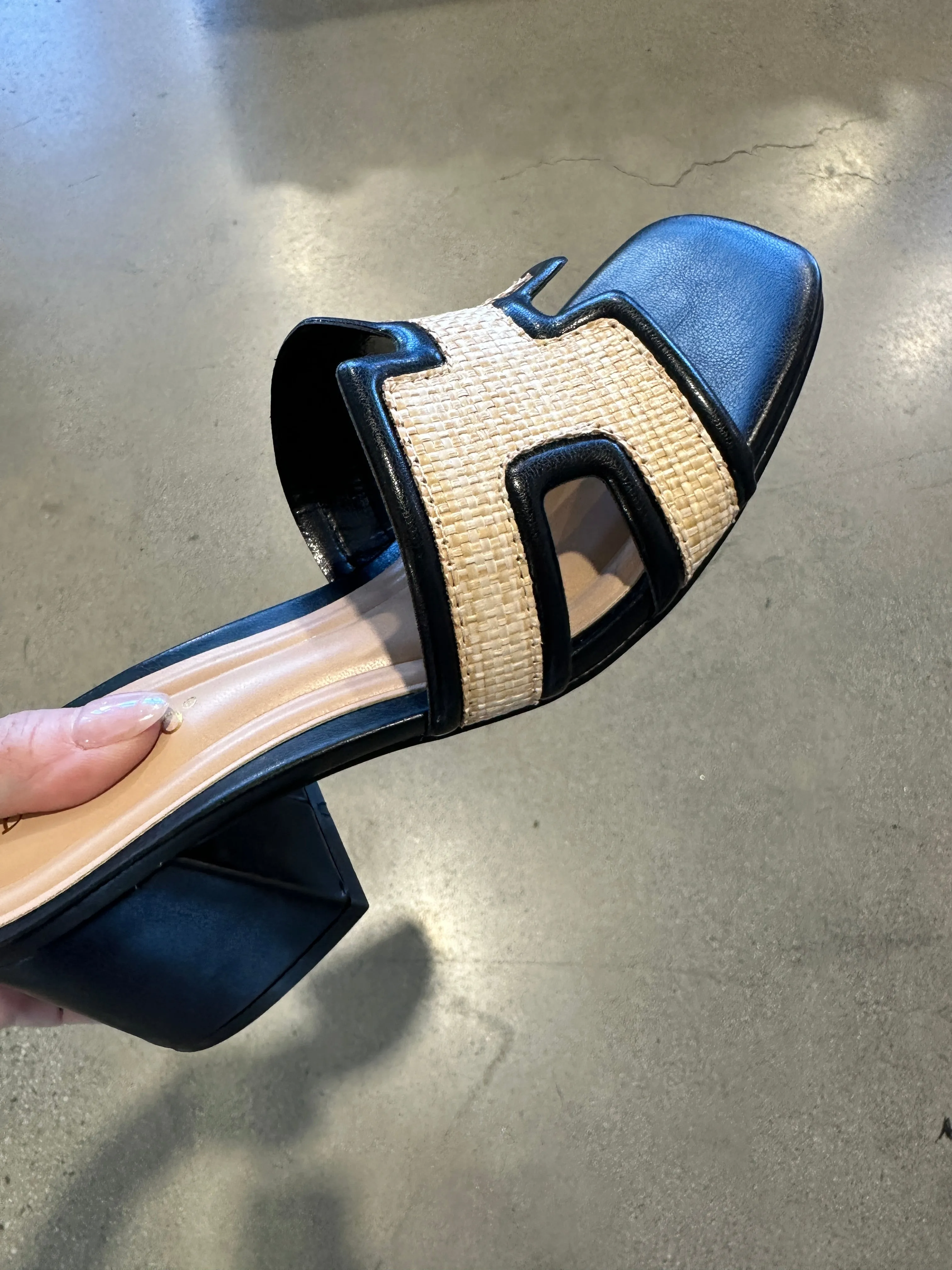 NEW!!!! The Coco Heel in Black
