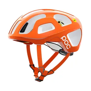POC OCTAL MIPS Cycling Helmet - Fluorescent Orange AVIP