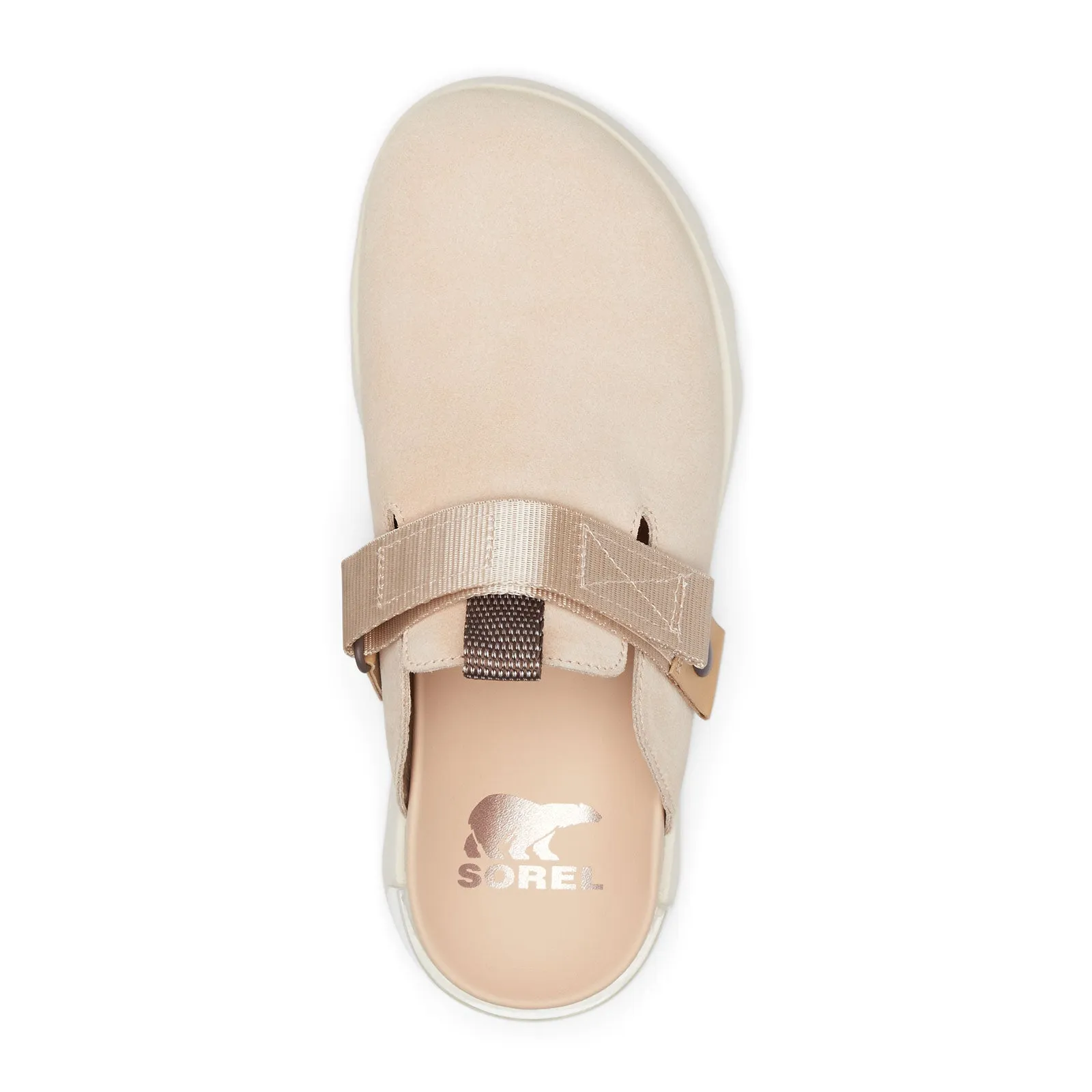 Sorel Womens Viibe Clog - Nova Sand & Midnight Cocoa Stylish Footwear