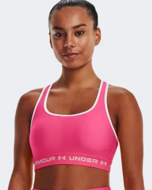 Under Armour Armour&#174; Mid Crossback Women Training Bra Pink 1361034-640