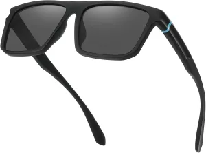 XL Polarized Sunglasses for Big Heads Men Extra Wide Large Oversized Square Frame Sun Glasses UV400 Protection Shades