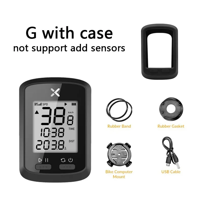 XOSS Bike Computer G Plus Wireless GPS Speedometer Waterproof