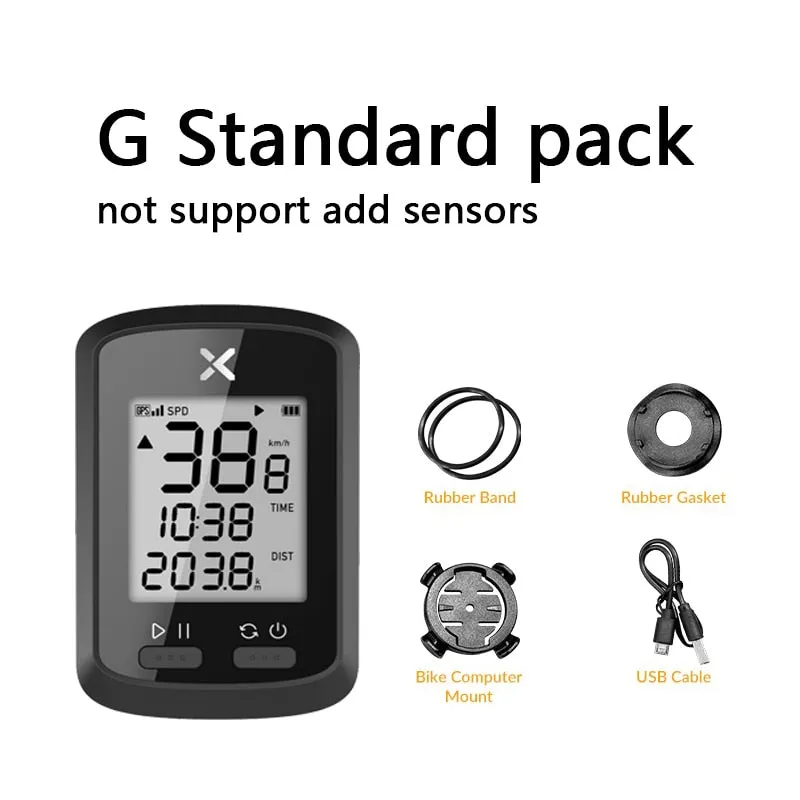 XOSS Bike Computer G Plus Wireless GPS Speedometer Waterproof