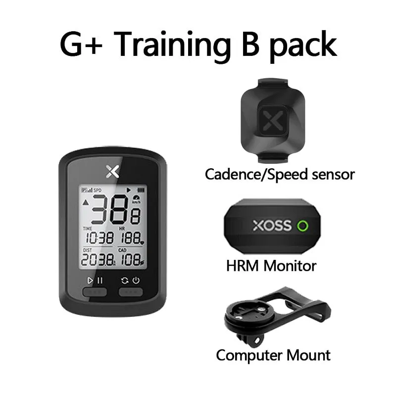 XOSS Bike Computer G Plus Wireless GPS Speedometer Waterproof