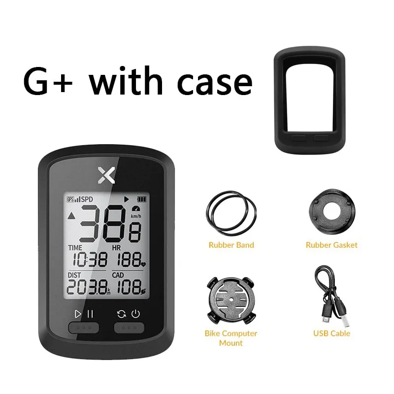 XOSS Bike Computer G Plus Wireless GPS Speedometer Waterproof