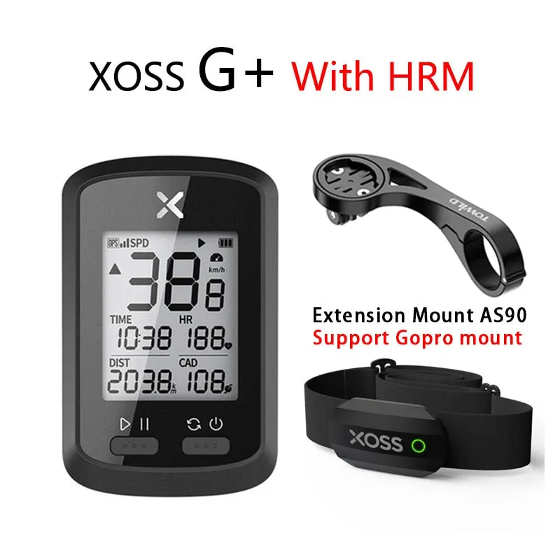 XOSS Bike Computer G Plus Wireless GPS Speedometer Waterproof
