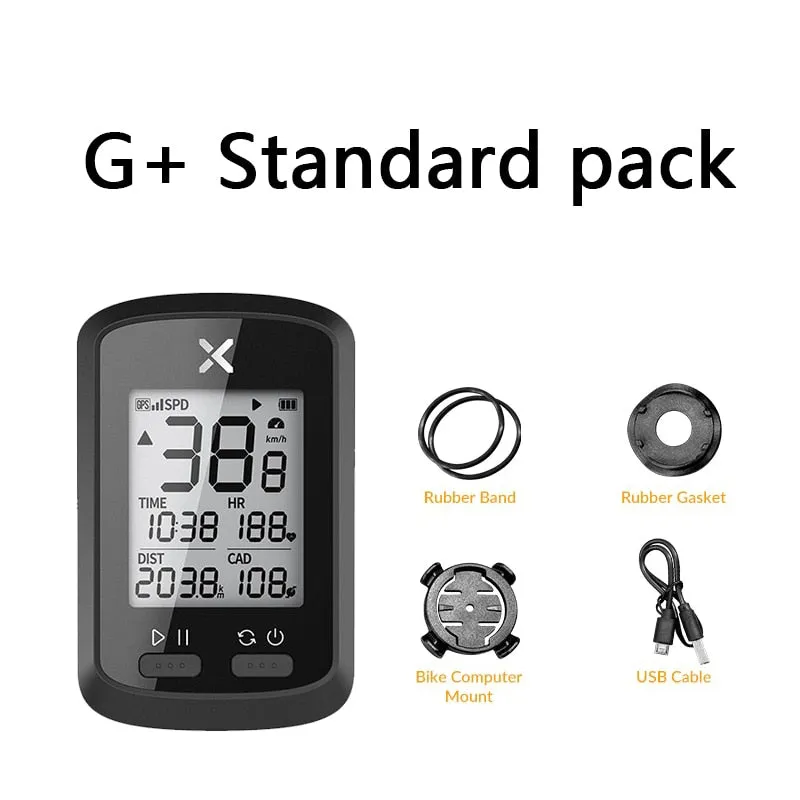 XOSS Bike Computer G Plus Wireless GPS Speedometer Waterproof